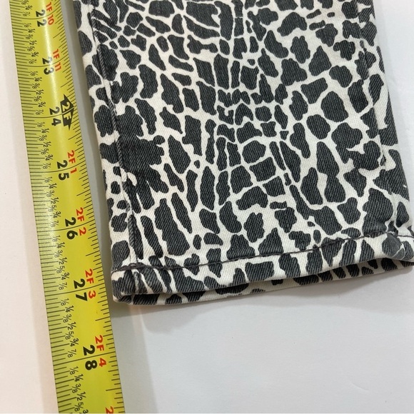 Frame Denim Le High Skinny Animal Print Jeans in Size 27 - Picture 11 of 12
